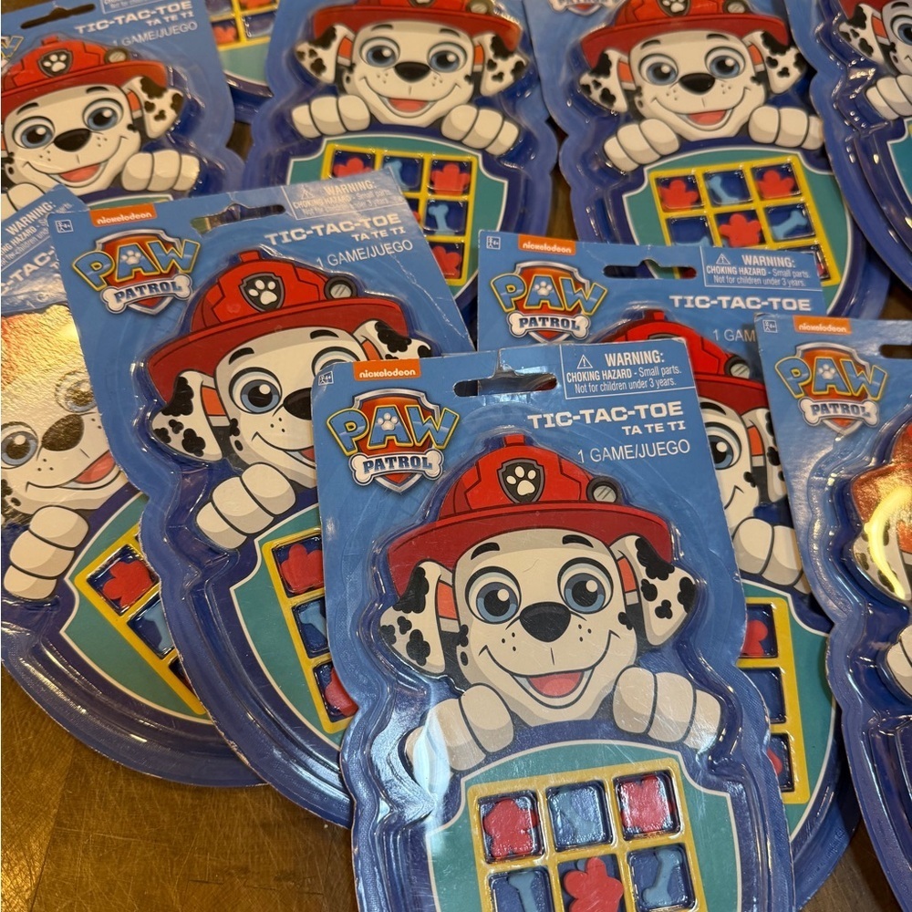 Paw Patrol Tic-Tac-Toe Game Blue and Red Nickelodeon 
Dalmatian Travel Game - Picture 2 of 13